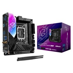 ASRock B860I Lightning WiFi Mini ITX Motherboard - LGA1851 DDR5 TB4 ASRock B860I Lightning WiFi Mini ITX Motherboard - LGA1851 DDR5 TB4